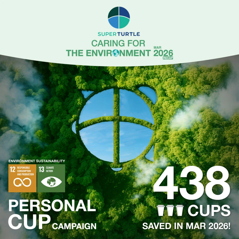 Turtle Café Customers Help Reduce Over 438 Single-Use Coffee Cups in March 2026