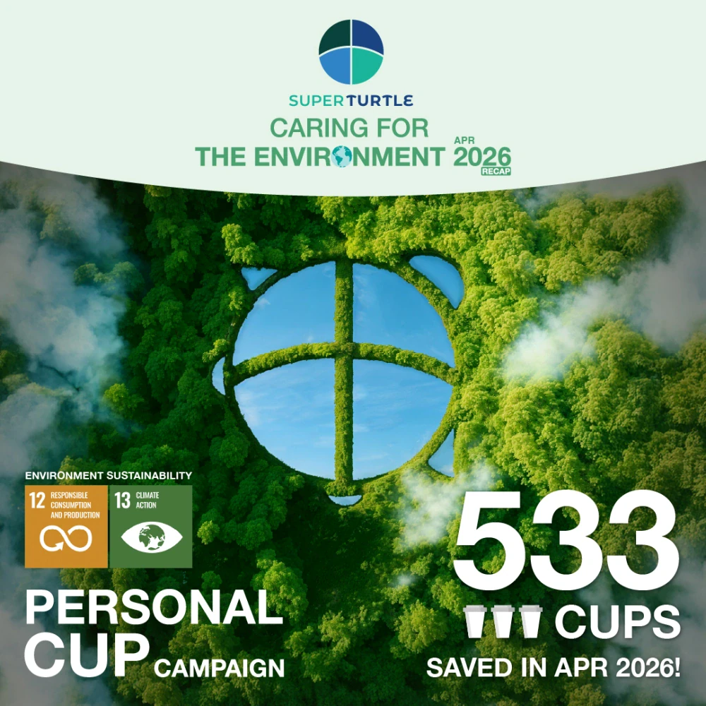 Turtle Café Customers Help Reduce Over 533 Single-Use Coffee Cups in April 2026